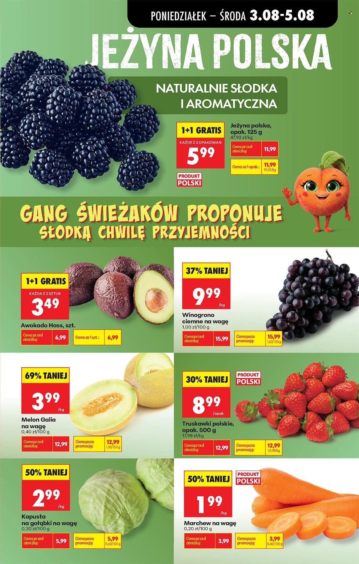 Gazetka BIEDRONKA - W tym tygodniu od poniedziałku