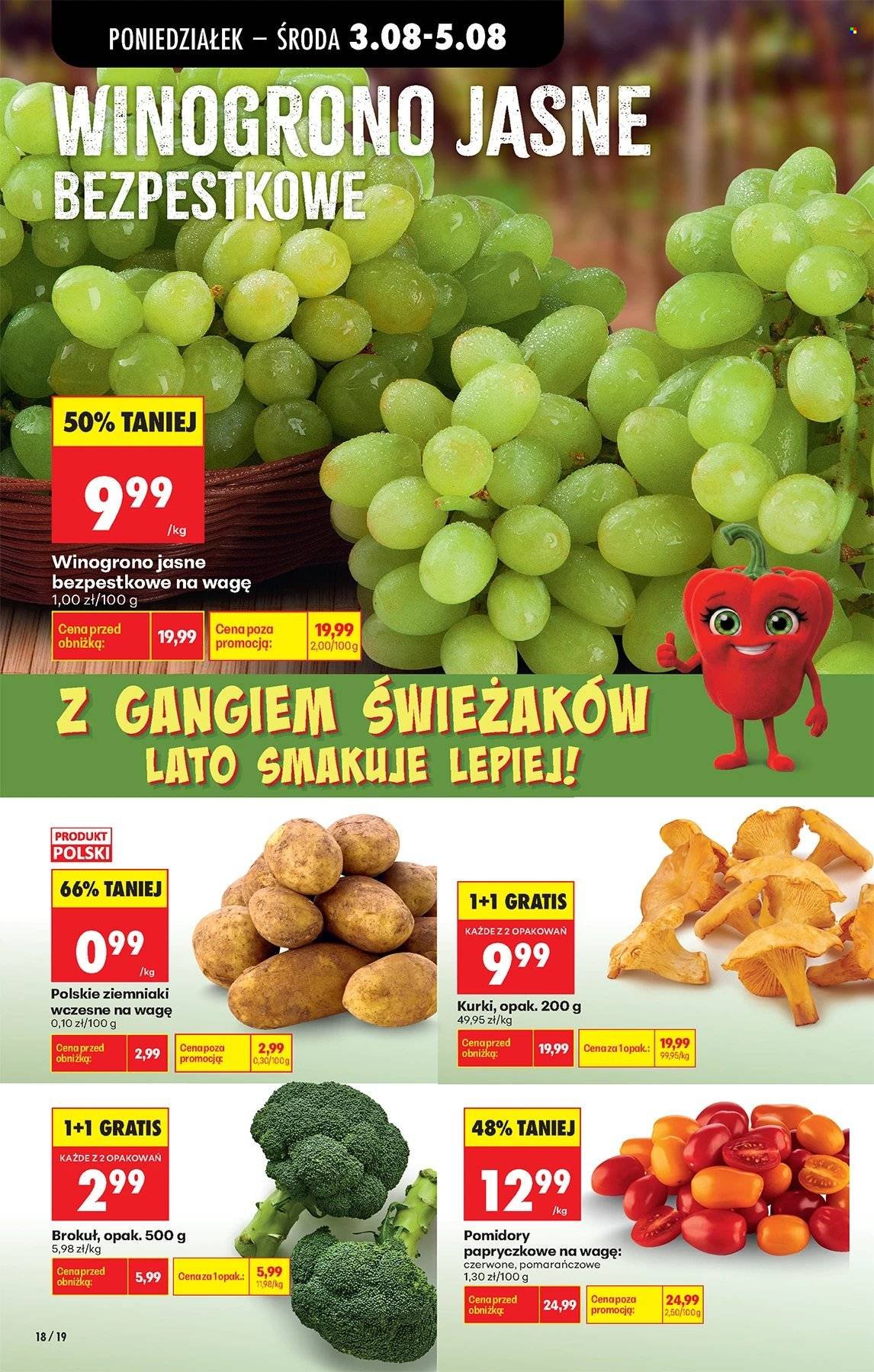 Gazetka BIEDRONKA - W tym tygodniu od poniedziałku