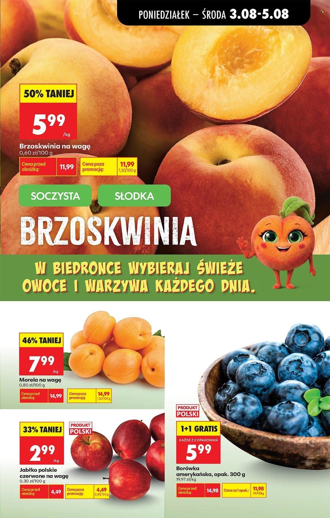 Gazetka BIEDRONKA - W tym tygodniu od poniedziałku