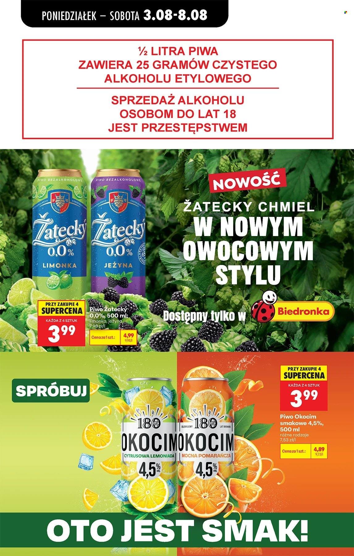Gazetka BIEDRONKA - W tym tygodniu od poniedziałku