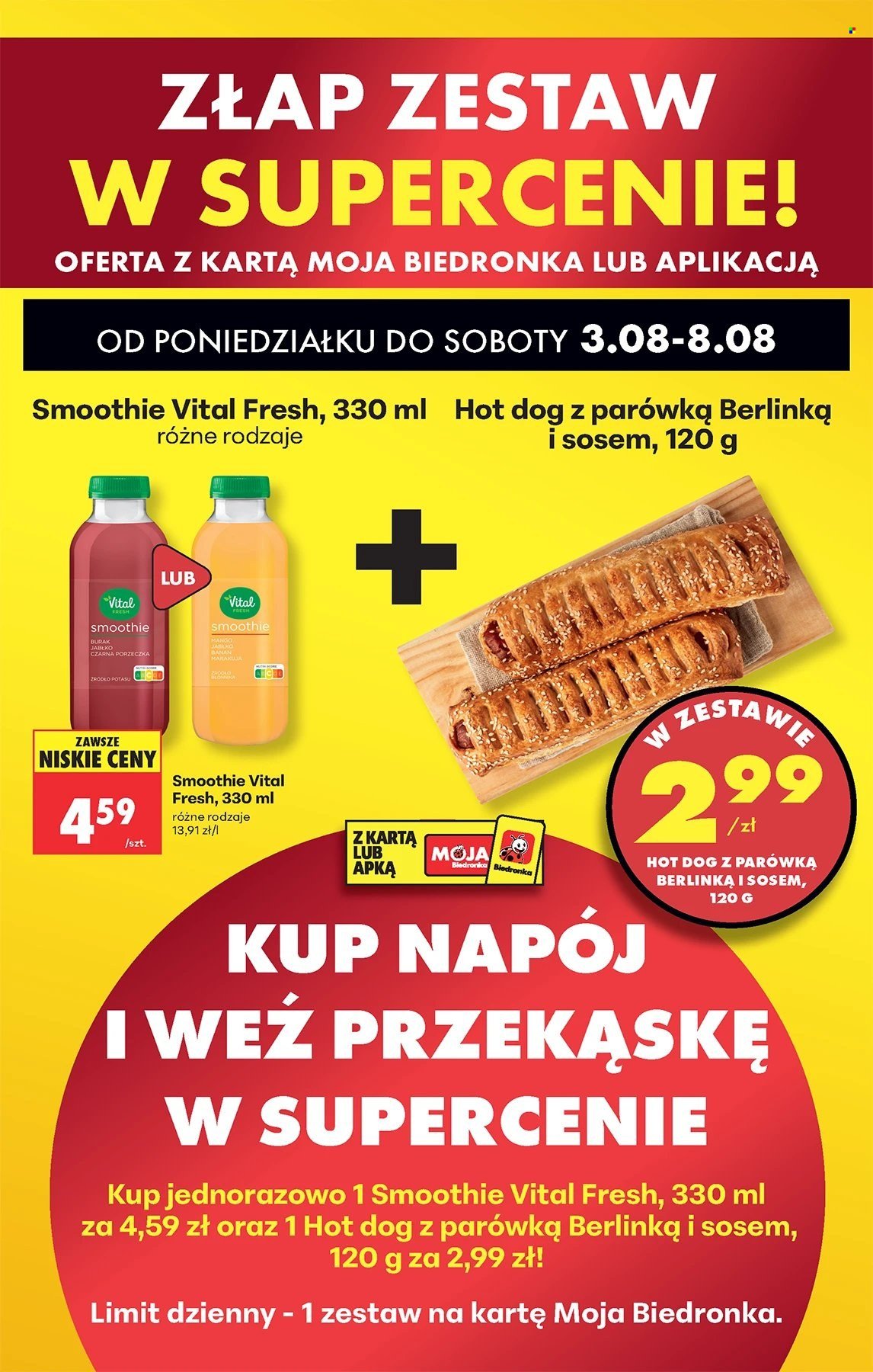Gazetka BIEDRONKA - W tym tygodniu od poniedziałku