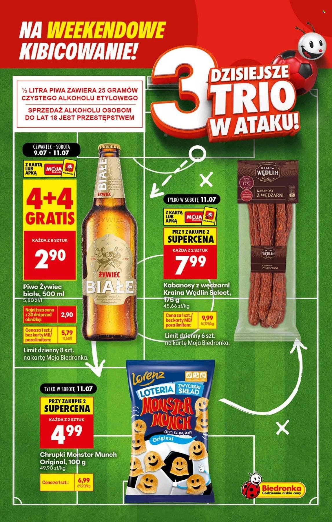 Gazetka BIEDRONKA - Na weekendowe kibicowanie
