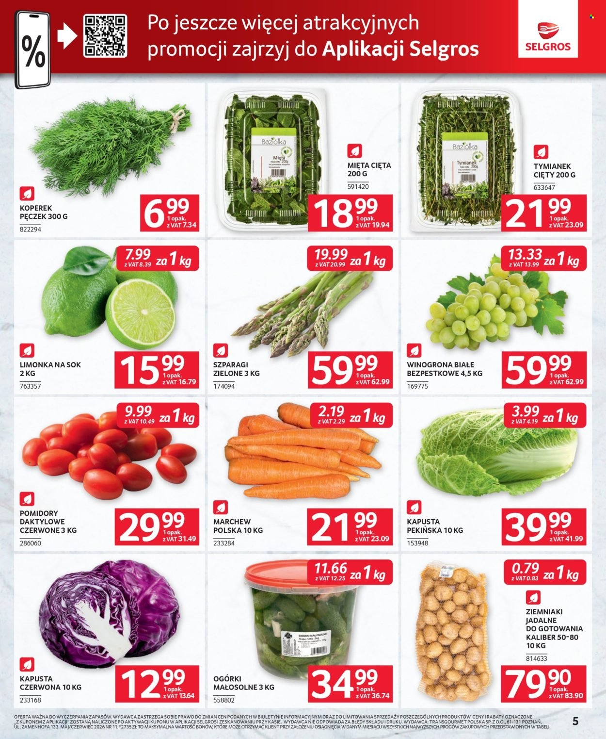 Gazetka SELGROS - Oferta dla gastronomii