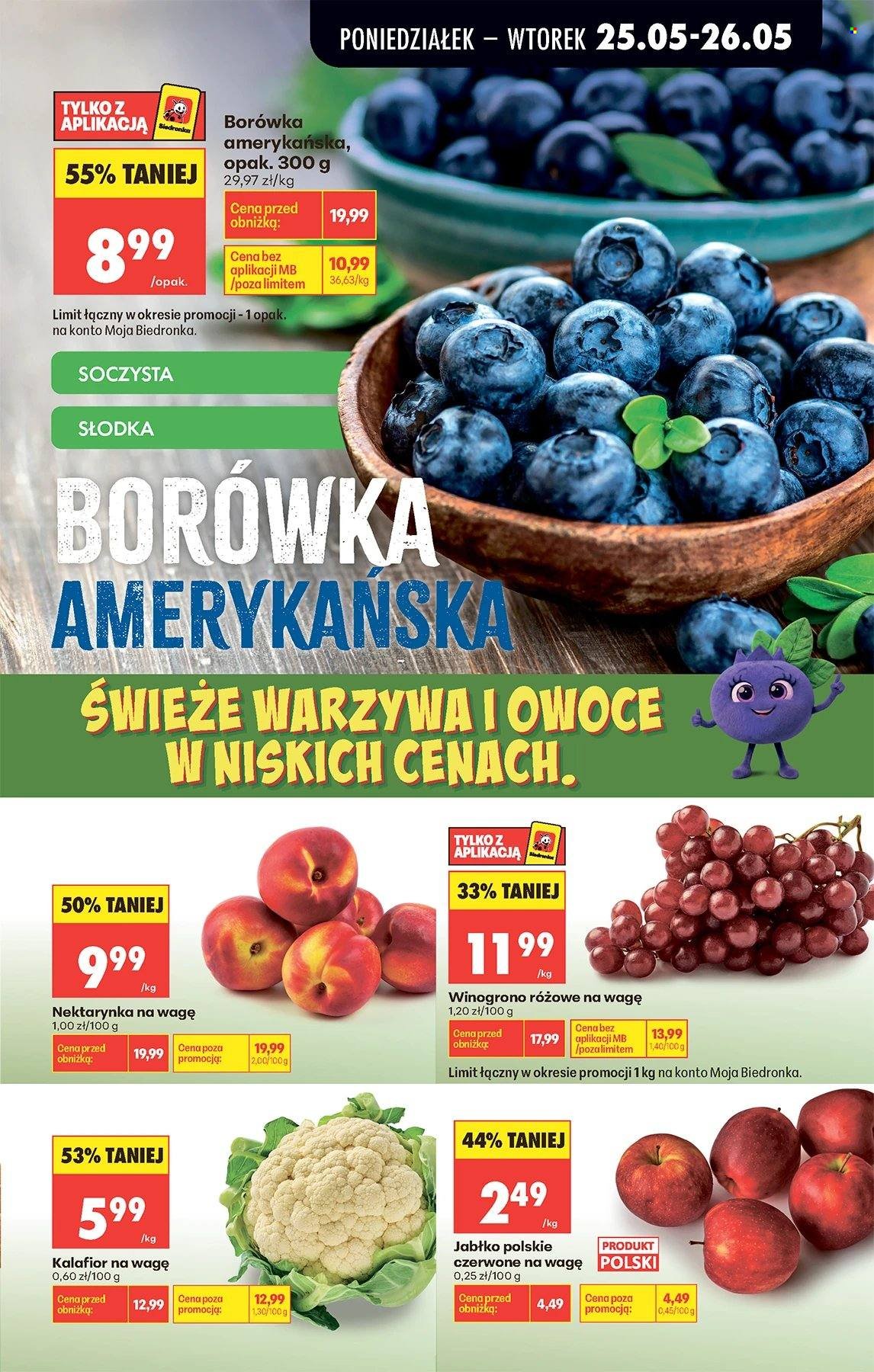 Gazetka BIEDRONKA - W tym tygodniu od poniedziałku