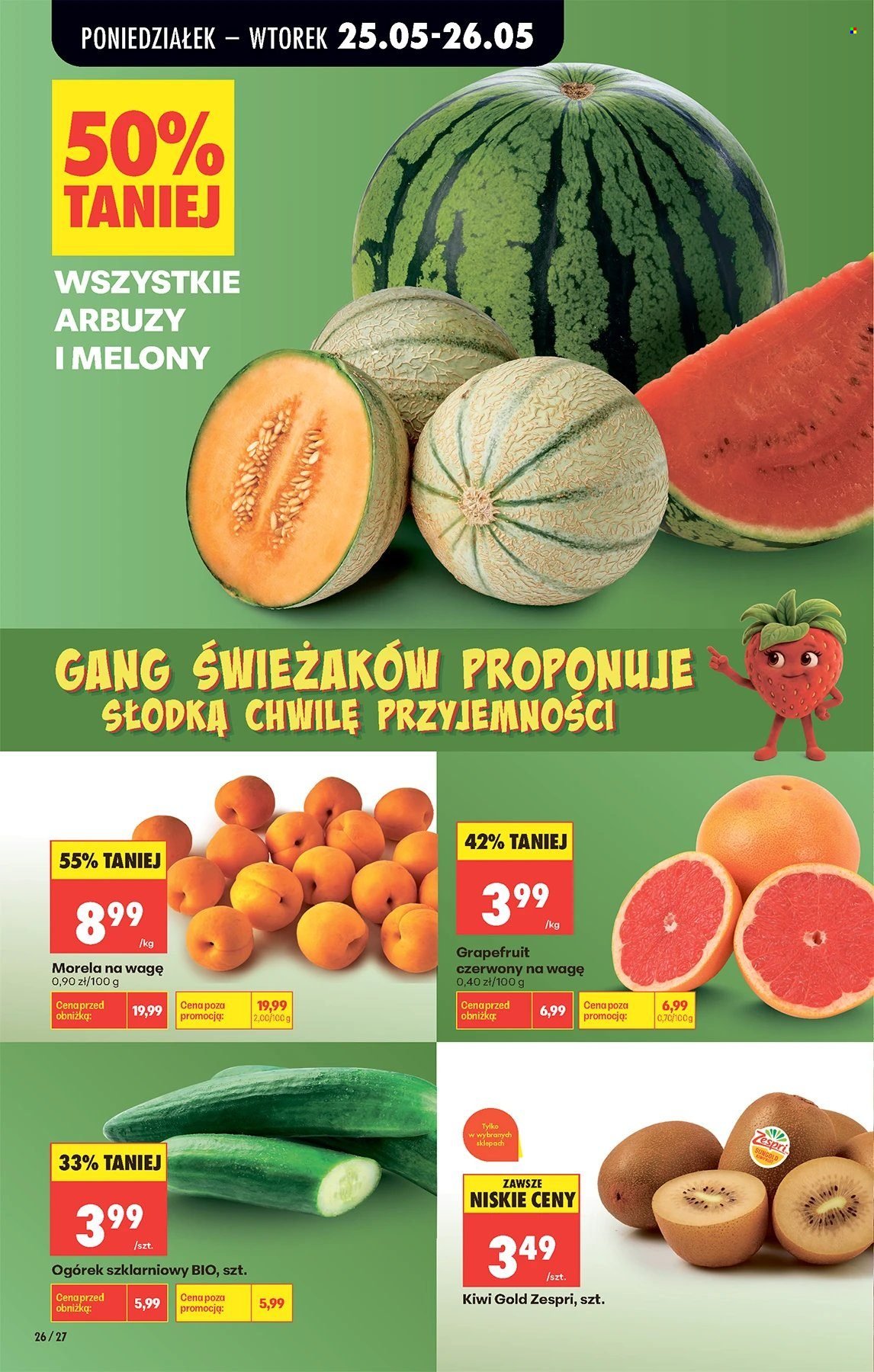 Gazetka BIEDRONKA - W tym tygodniu od poniedziałku