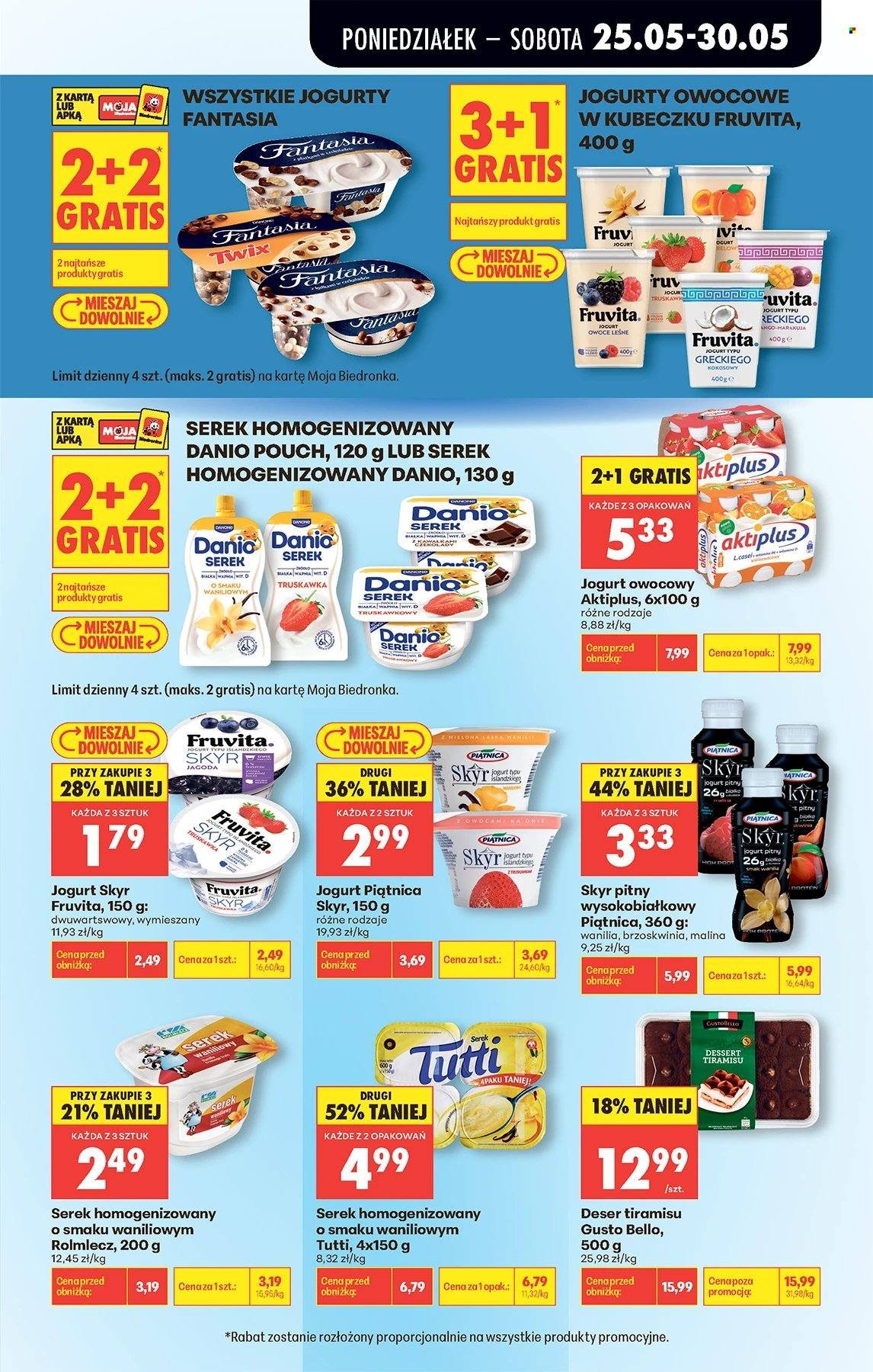 Gazetka BIEDRONKA - W tym tygodniu od poniedziałku