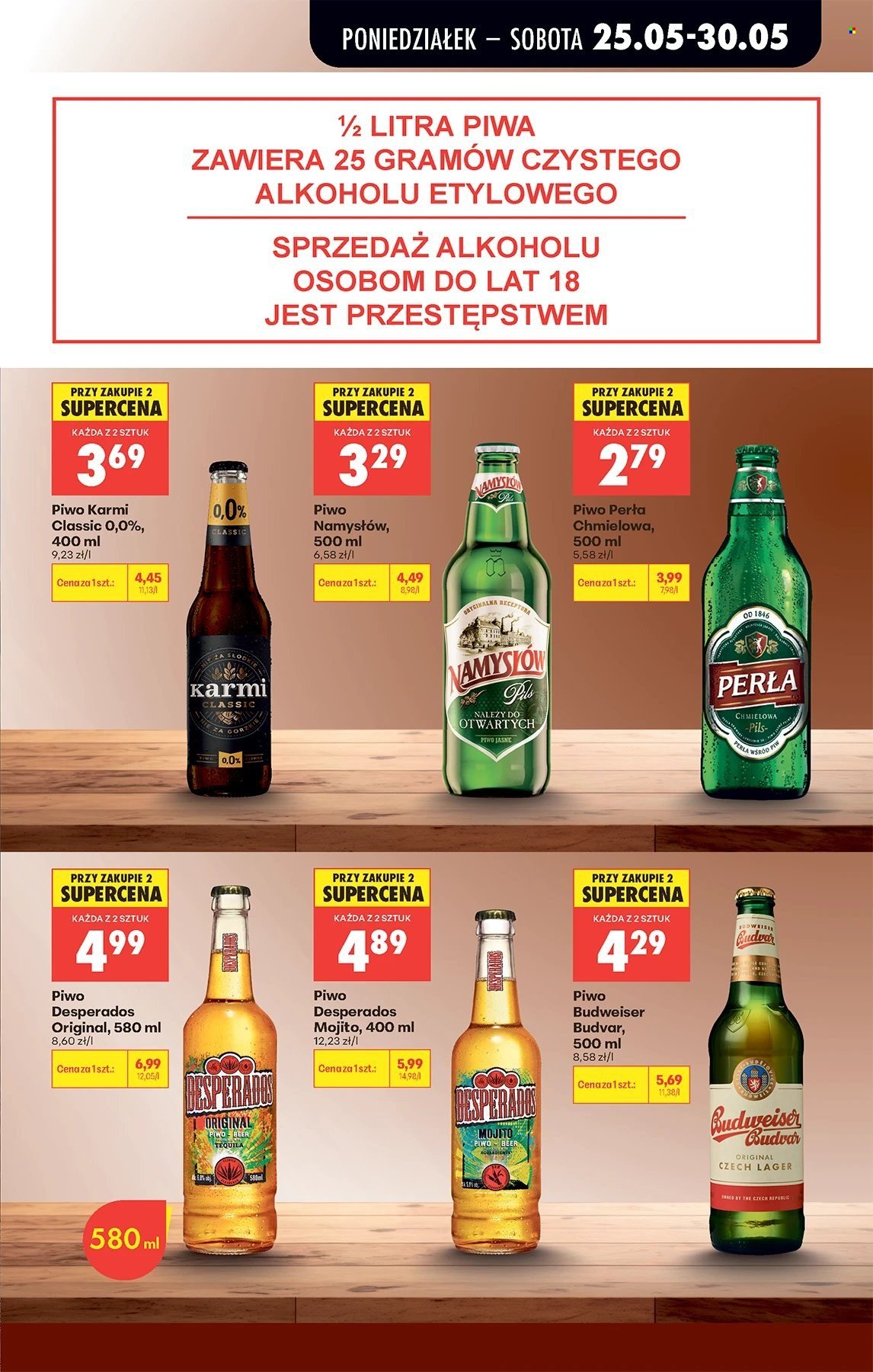Gazetka BIEDRONKA - W tym tygodniu od poniedziałku