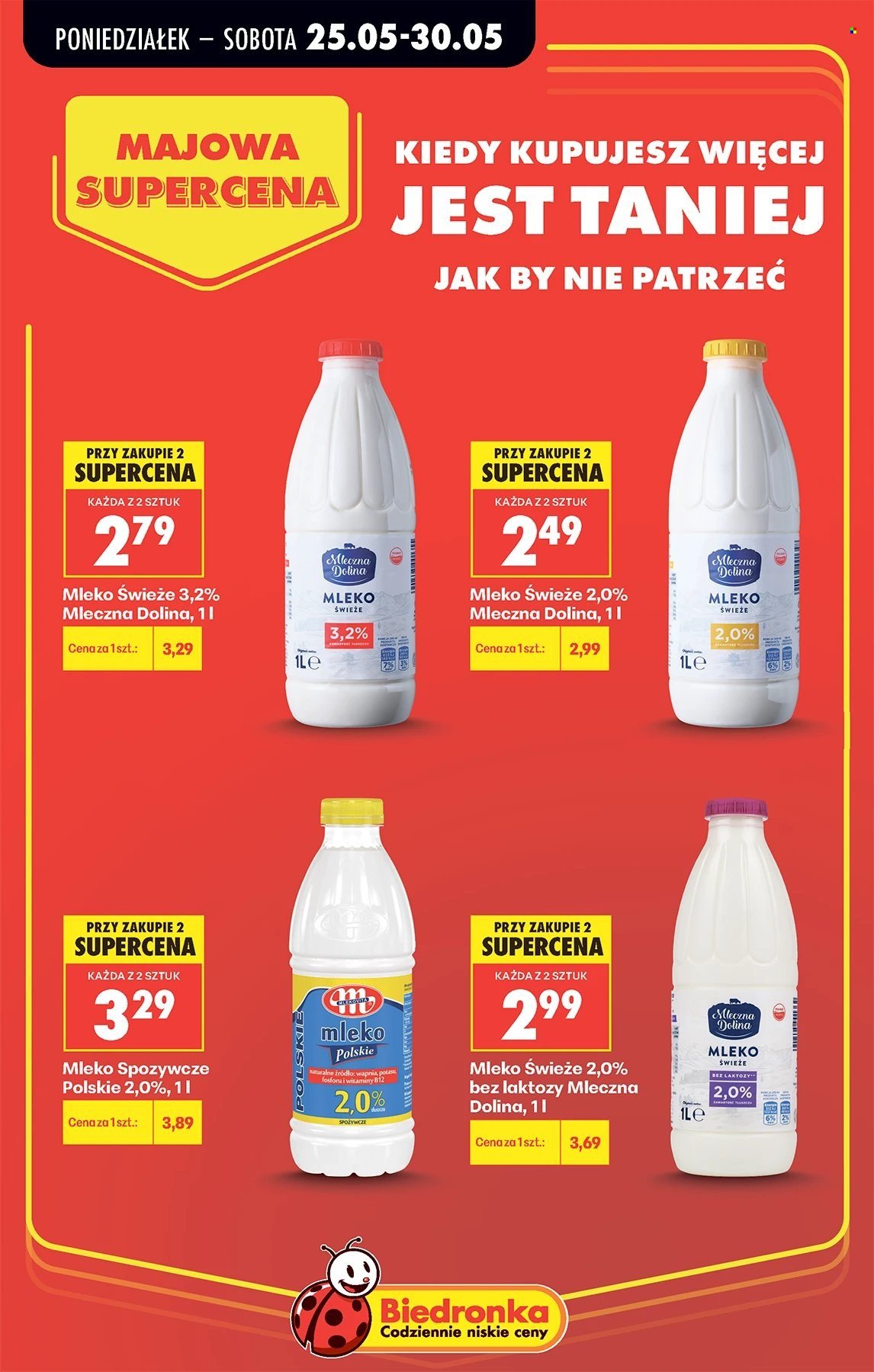 Gazetka BIEDRONKA - W tym tygodniu od poniedziałku