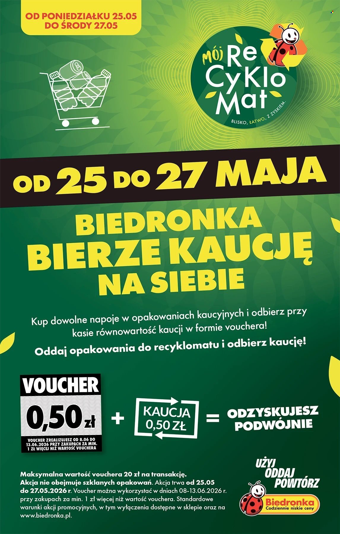 Gazetka BIEDRONKA - W tym tygodniu od poniedziałku