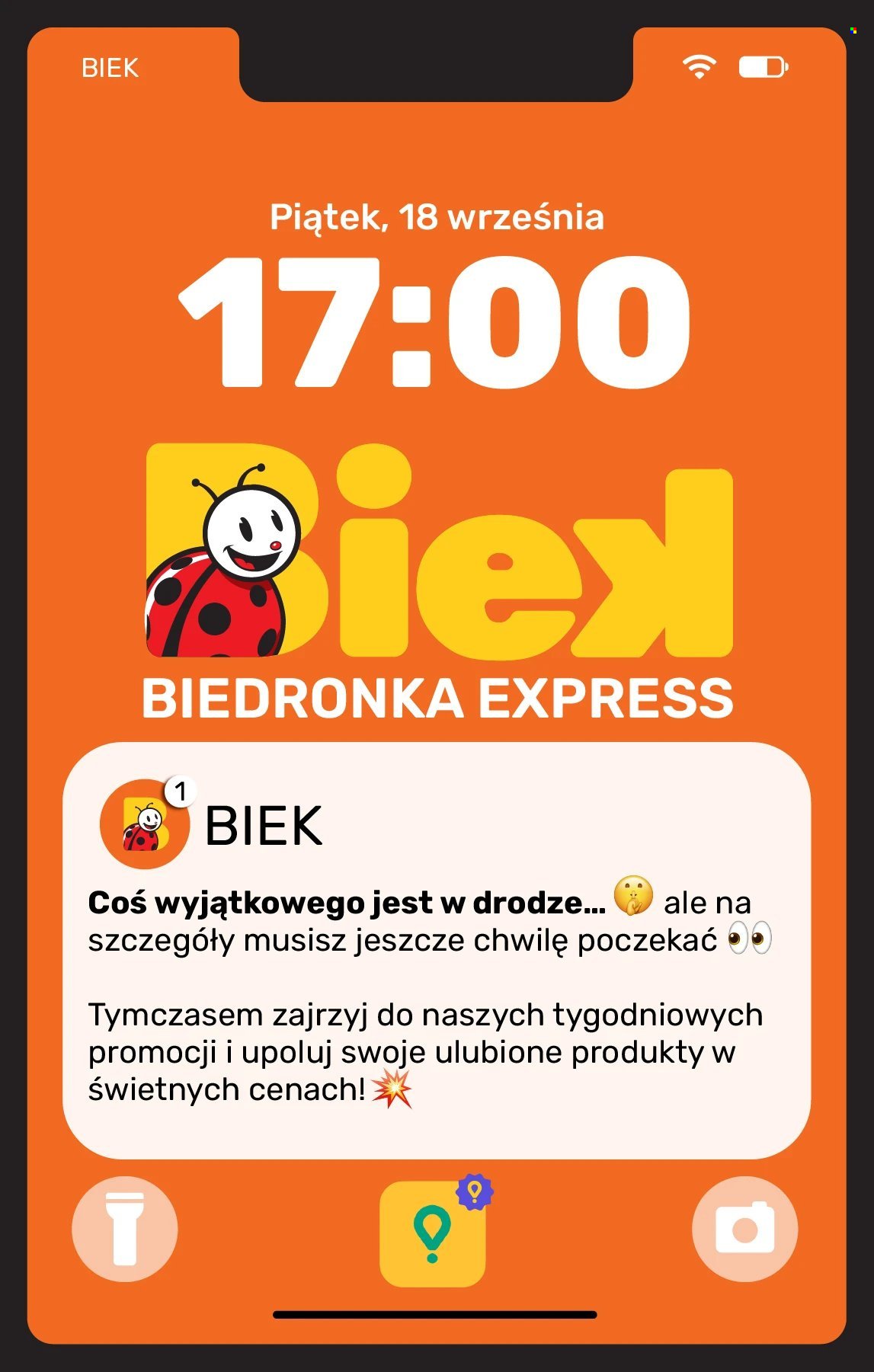Gazetka BIEDRONKA - Biek