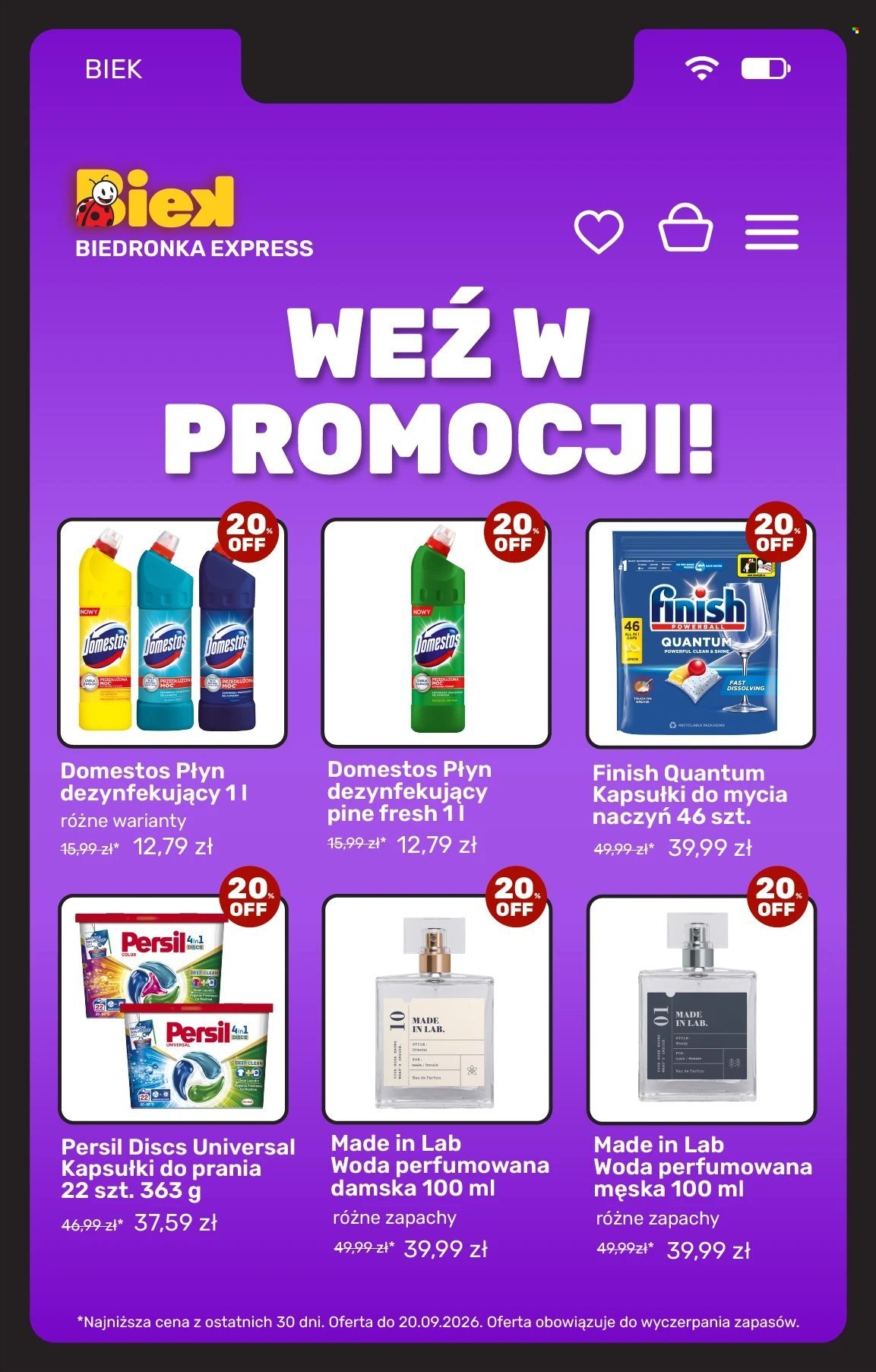 Gazetka BIEDRONKA - Biek
