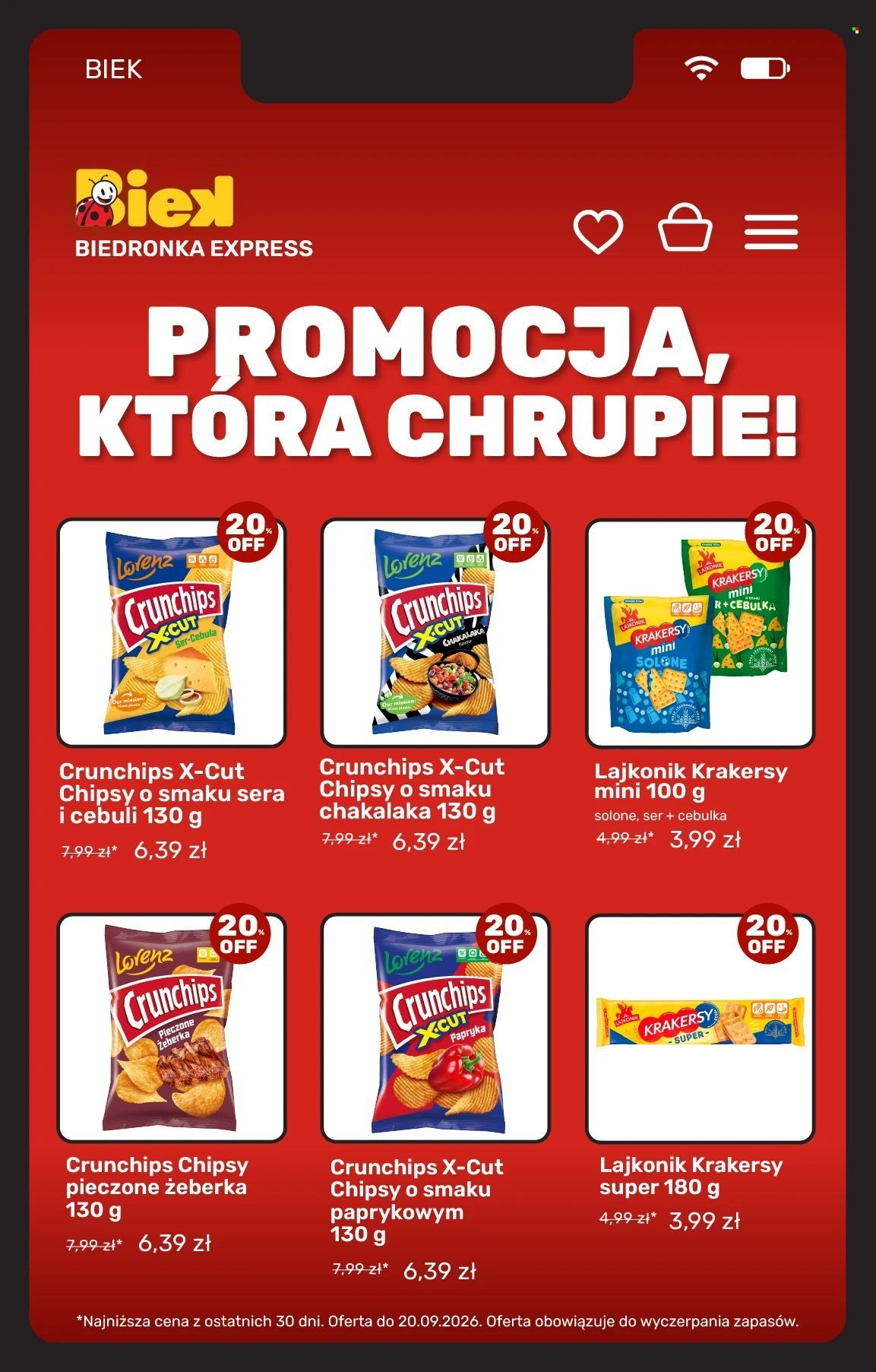 Gazetka BIEDRONKA - Biek