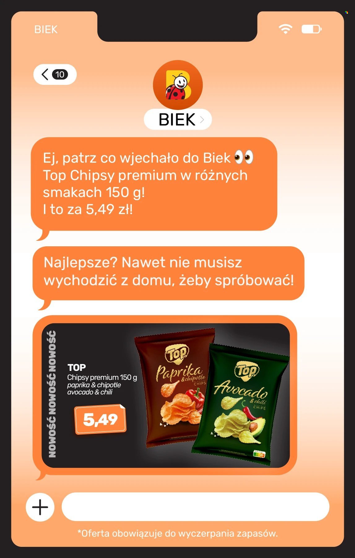 Gazetka BIEDRONKA - Biek