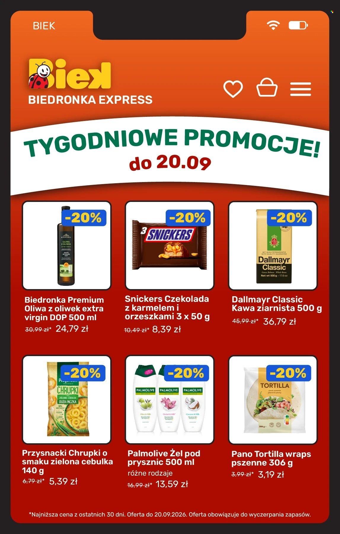 Gazetka BIEDRONKA - Biek