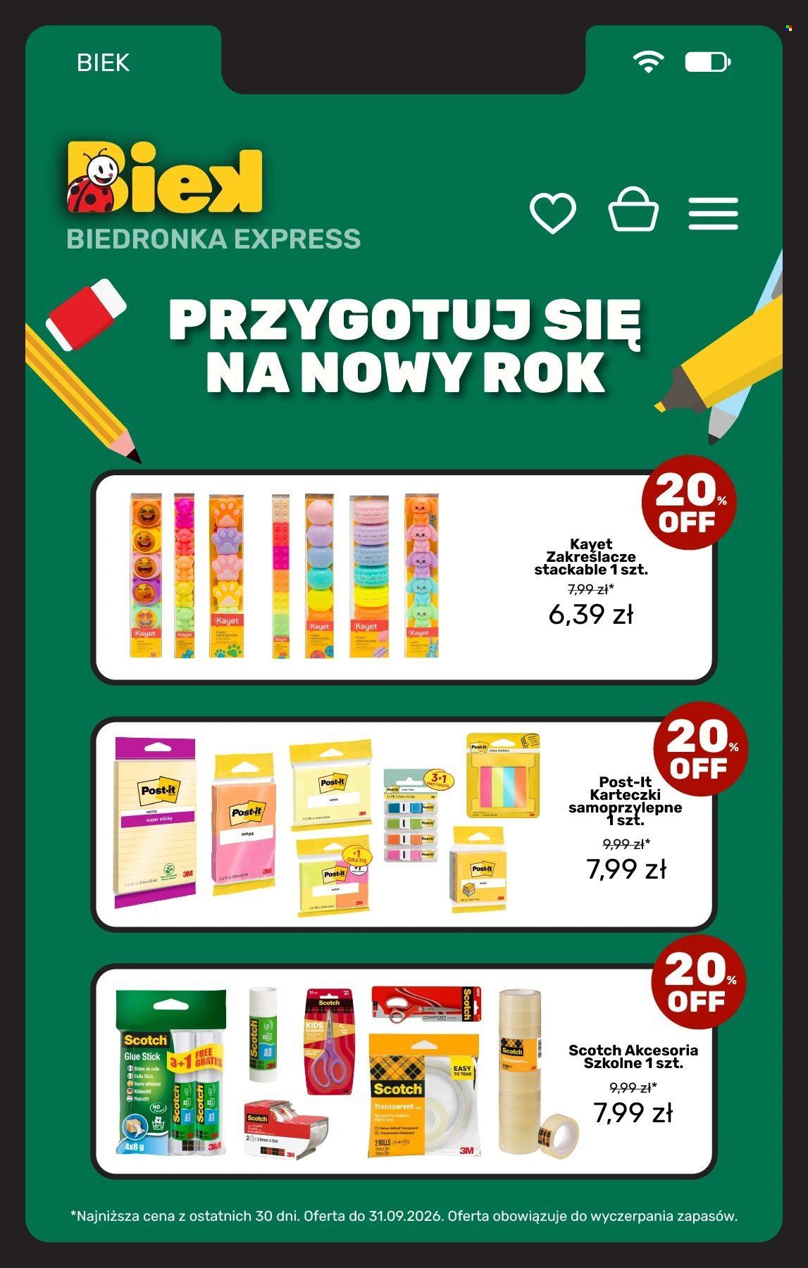 Gazetka BIEDRONKA - Biek