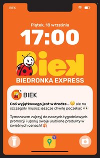 Gazetka BIEDRONKA - Biek
