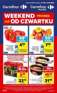 Gazetka CARREFOUR - Weekend promek już od czwartku (2025-08-07 - 2025-08-09)