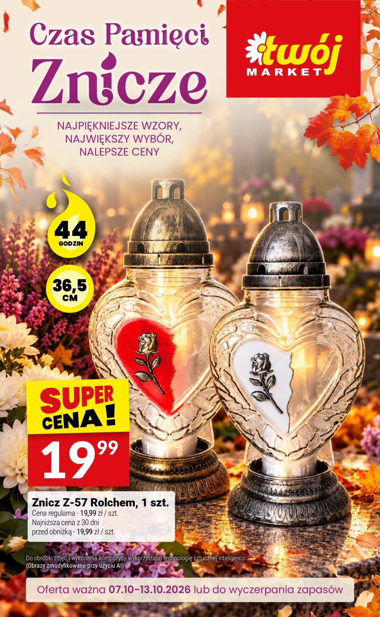 Gazetka TWÓJ MARKET - Katalog zniczy 41/2026