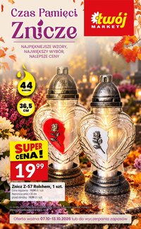 Gazetka TWÓJ MARKET - Katalog zniczy 41/2026