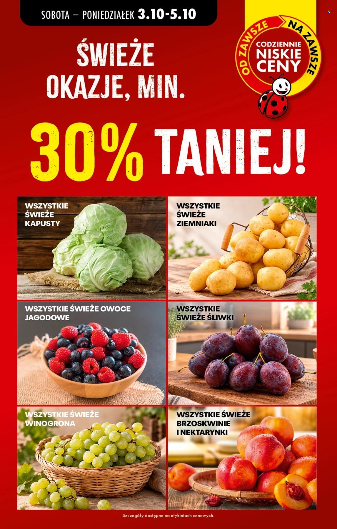 Gazetka BIEDRONKA - Najtańsza soboty