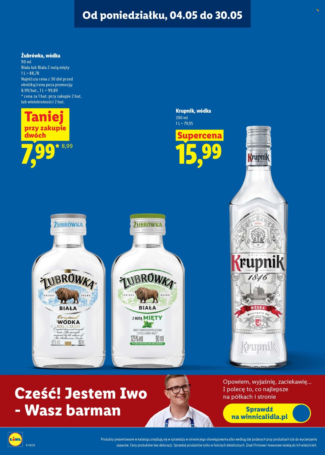 Gazetka LIDL - Katalog alkoholi mocnych