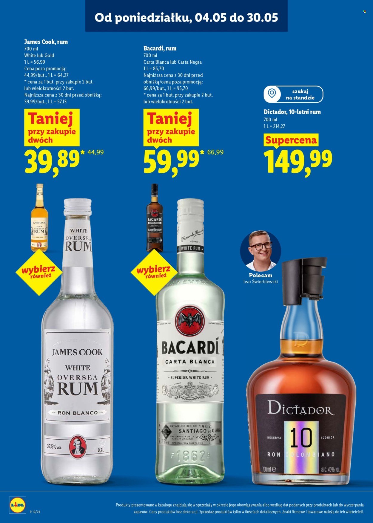 Gazetka LIDL - Katalog alkoholi mocnych