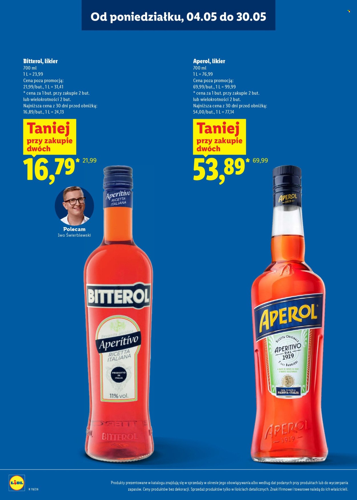 Gazetka LIDL - Katalog alkoholi mocnych