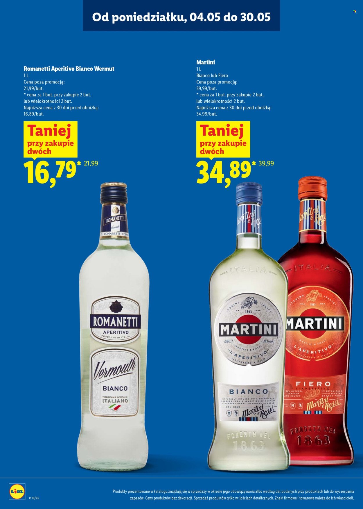 Gazetka LIDL - Katalog alkoholi mocnych