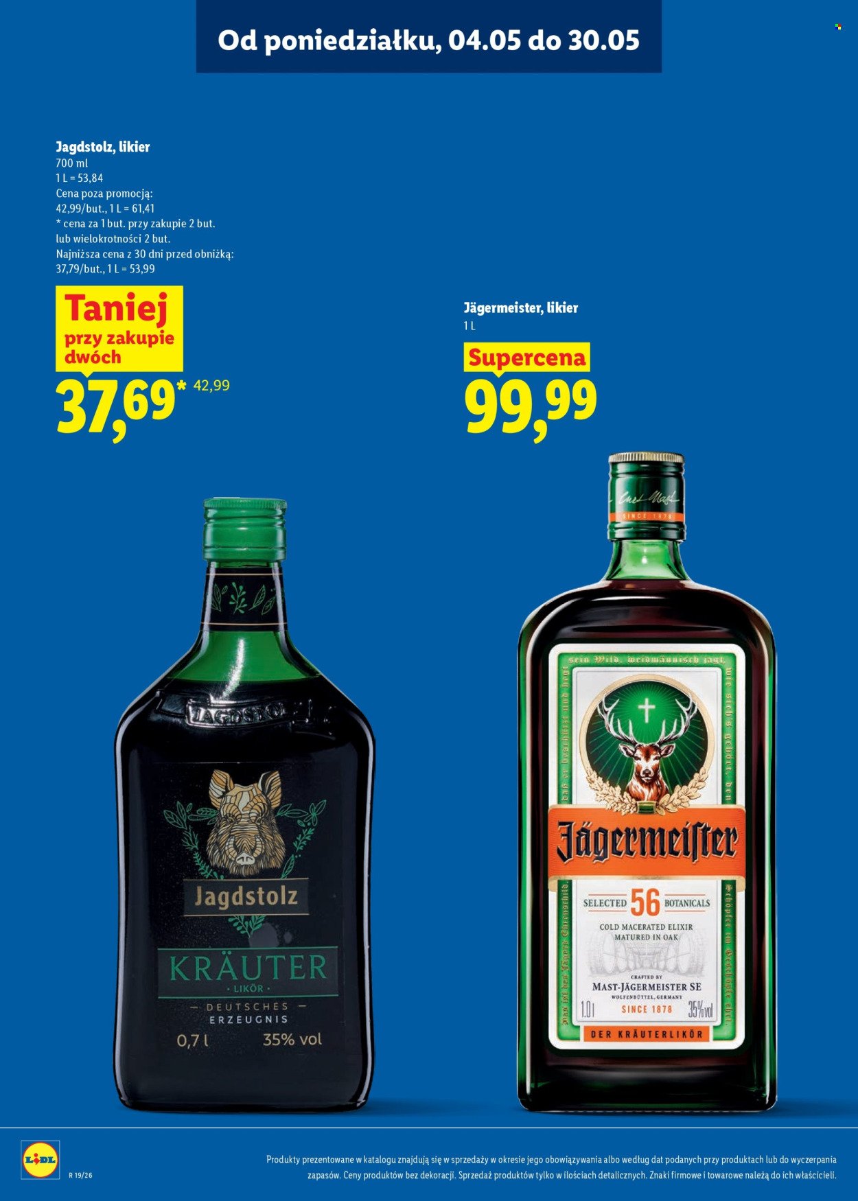 Gazetka LIDL - Katalog alkoholi mocnych