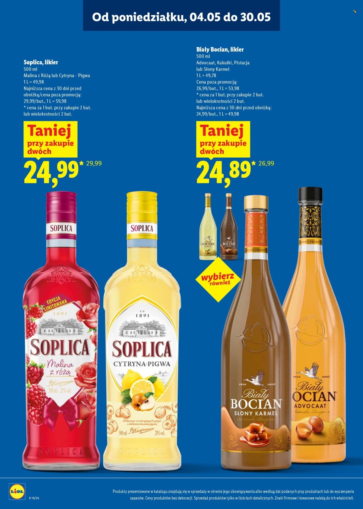 Gazetka LIDL - Katalog alkoholi mocnych
