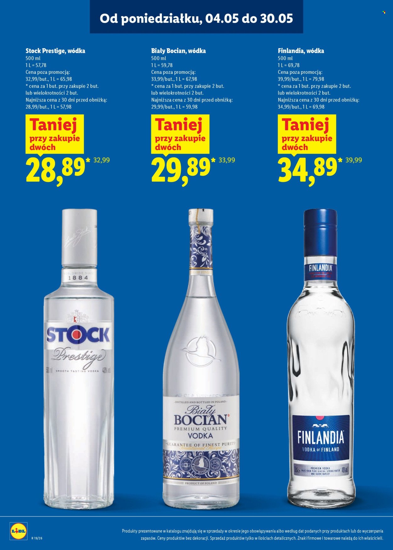Gazetka LIDL - Katalog alkoholi mocnych