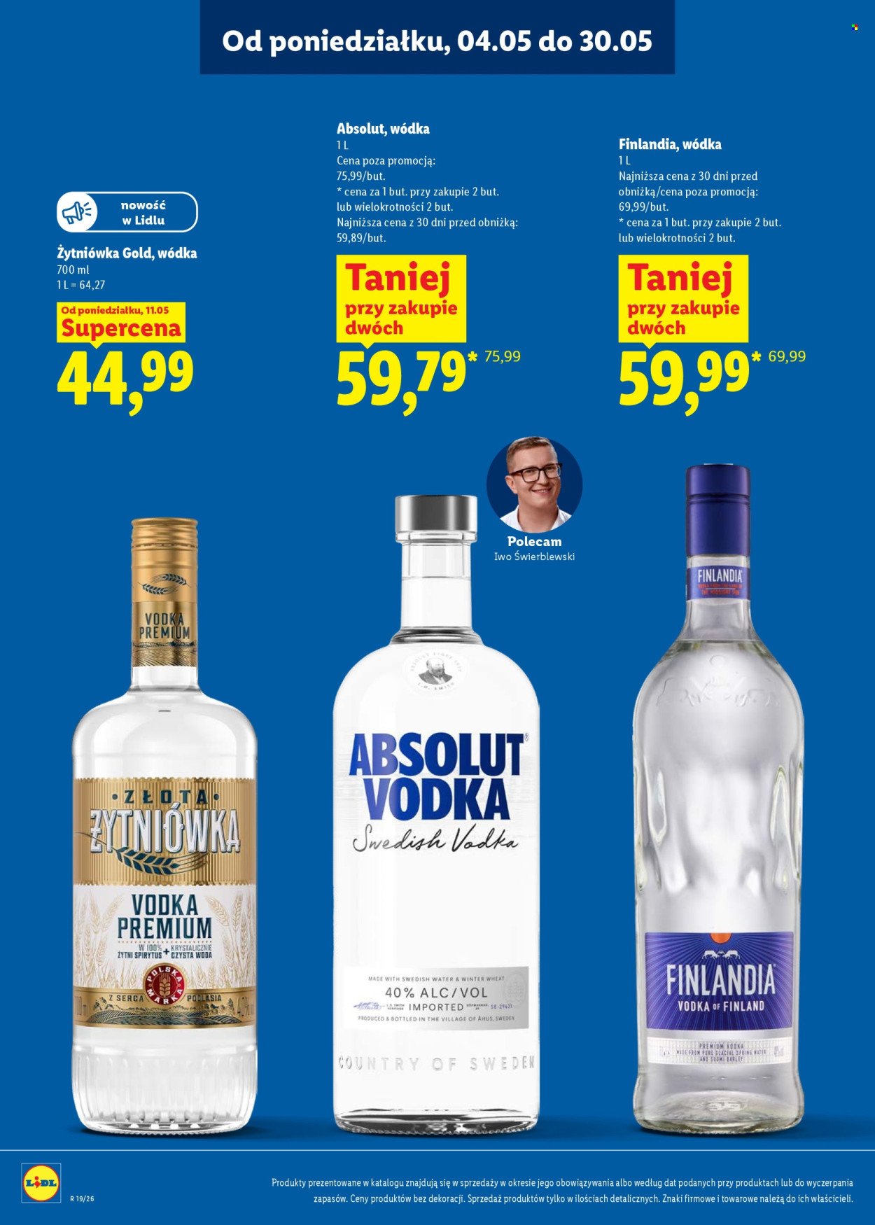 Gazetka LIDL - Katalog alkoholi mocnych