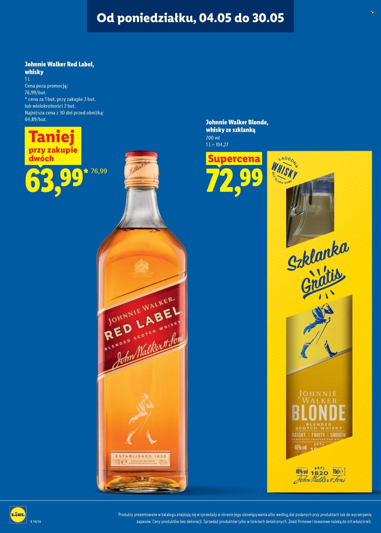 Gazetka LIDL - Katalog alkoholi mocnych
