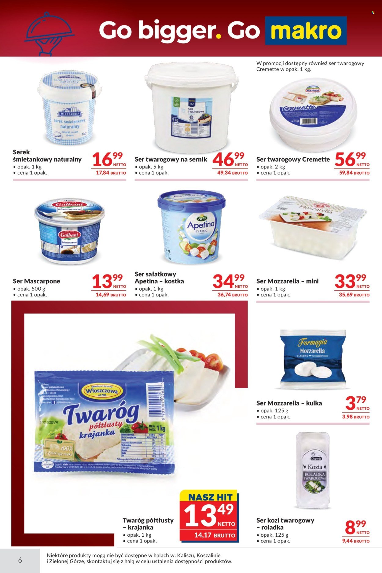 Gazetka MAKRO - Oferta dla gastronomii