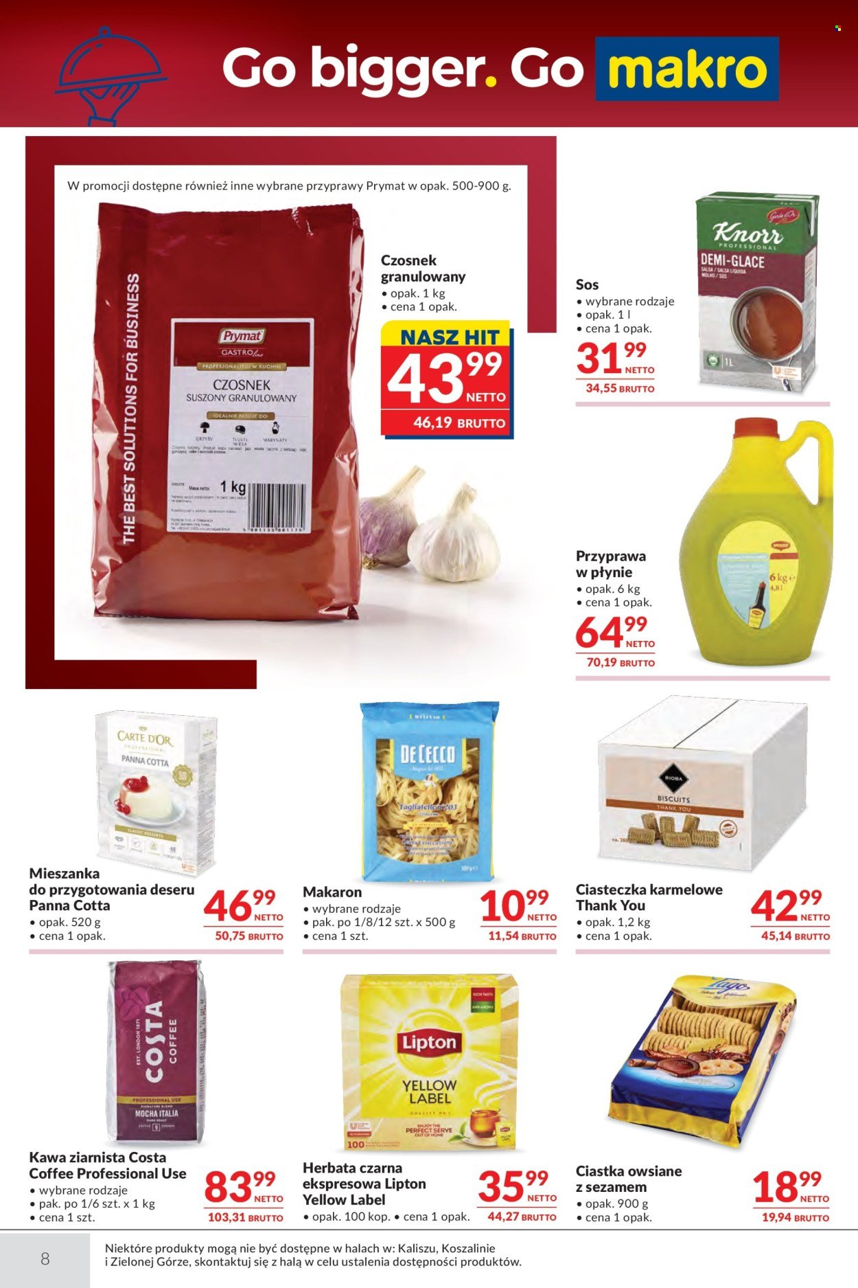 Gazetka MAKRO - Oferta dla gastronomii
