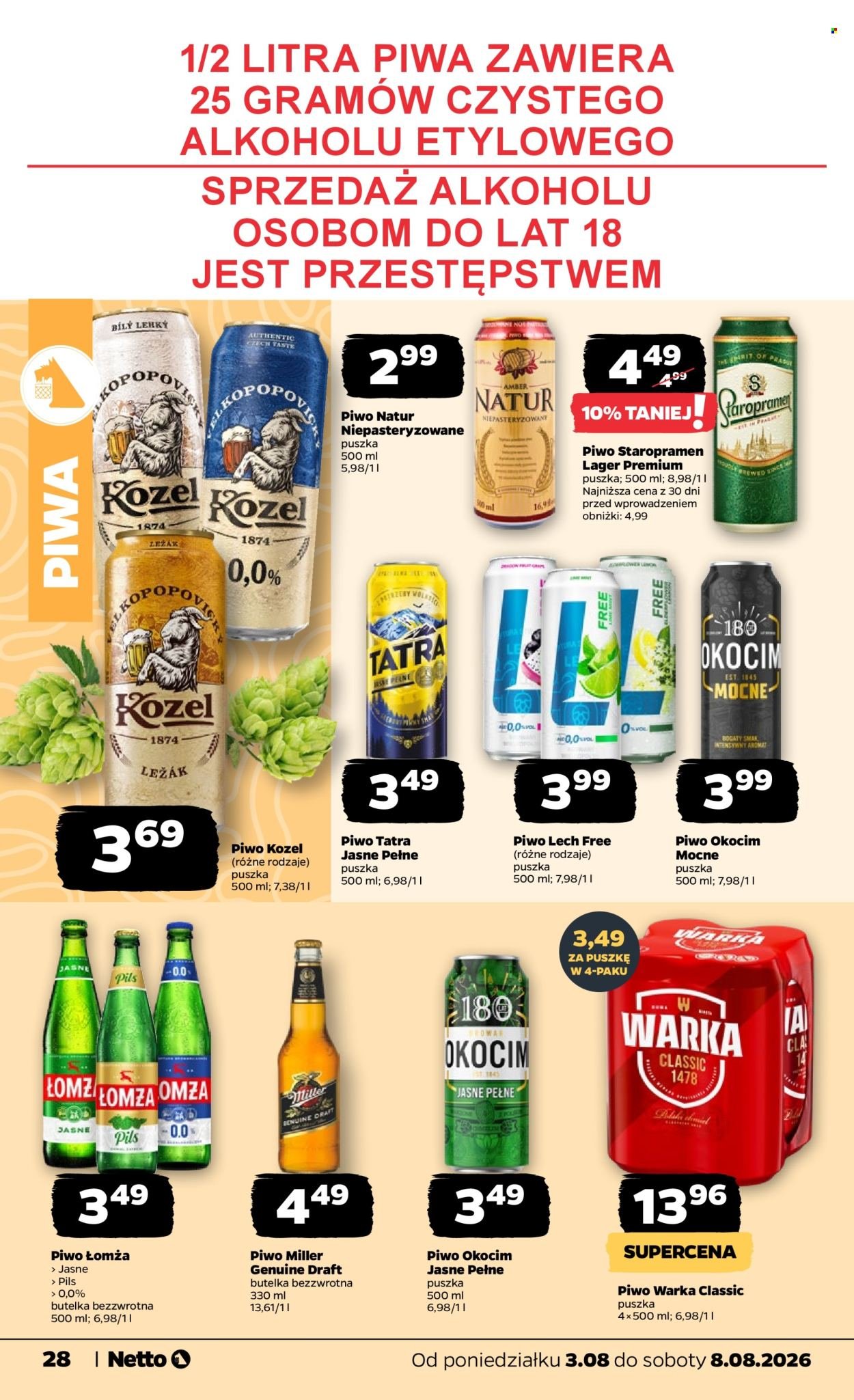 Gazetka NETTO - Od poniedziałku
