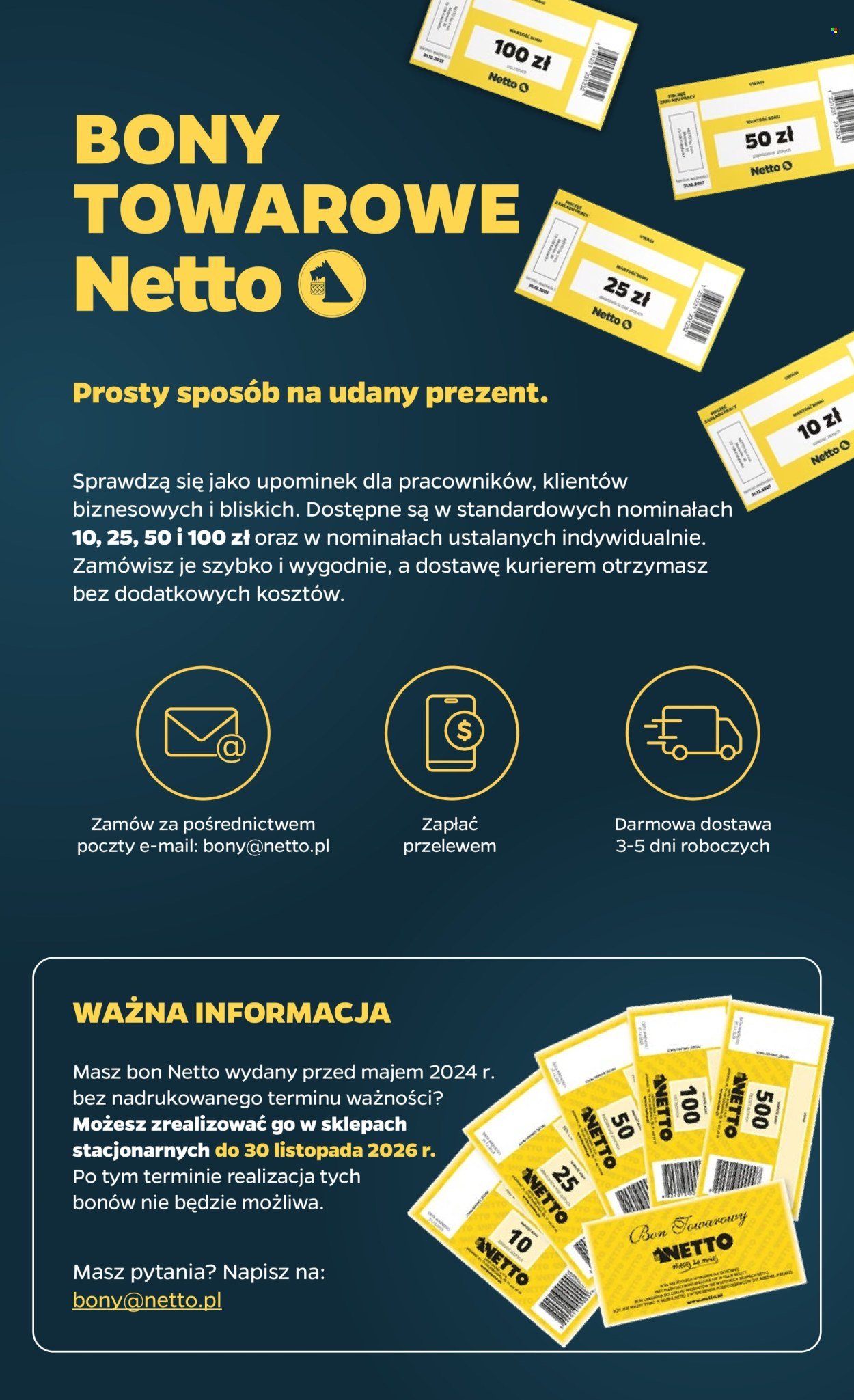 Gazetka NETTO - Od poniedziałku