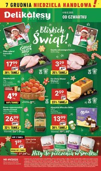Gazetka DELIKATESY CENTRUM - Od czwartku 4.12.2025 (2025-12-04 - 2025-12-10)