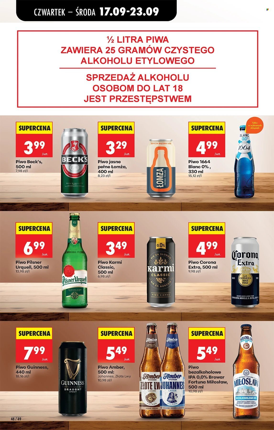 Gazetka BIEDRONKA - W tym tygodniu od czwartku