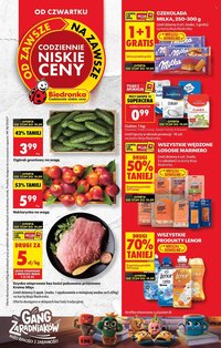 Gazetka BIEDRONKA - W tym tygodniu od czwartku