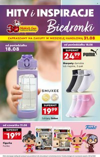 Gazetka BIEDRONKA - Hity i inspiracje (2025-08-18 - 2025-09-03)
