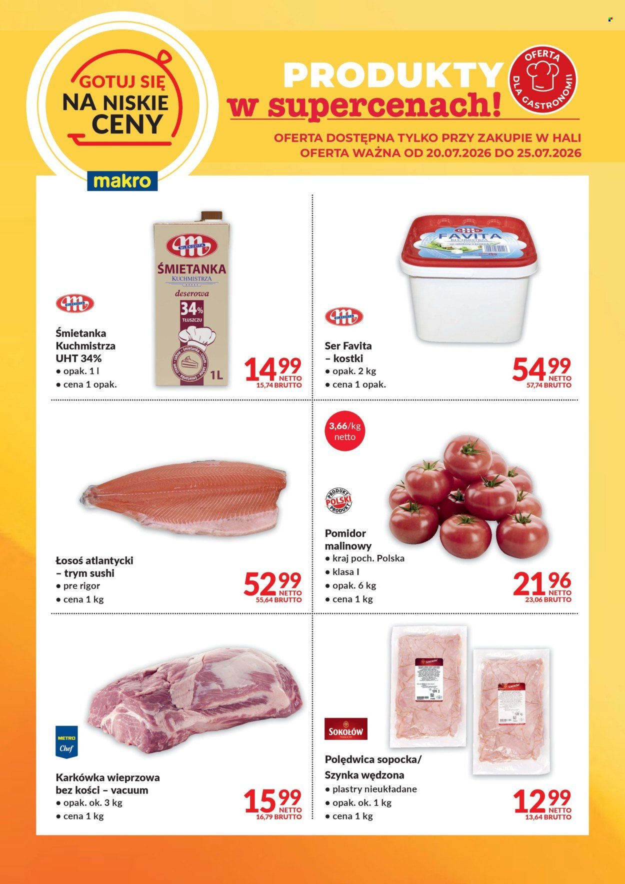 Gazetka MAKRO - Ulotka Gotuj się na niskie ceny