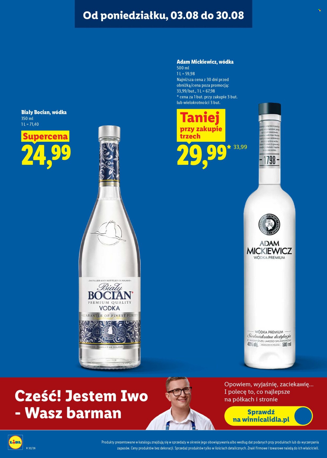 Gazetka LIDL - Katalog alkoholi mocnych
