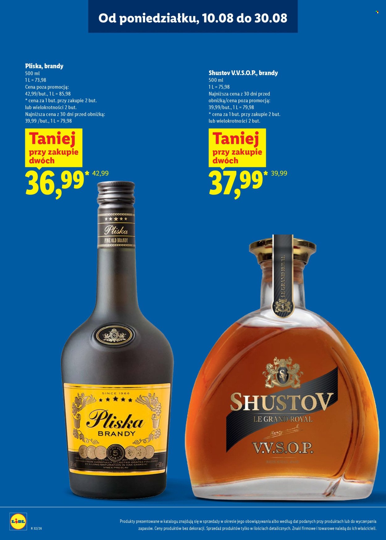 Gazetka LIDL - Katalog alkoholi mocnych