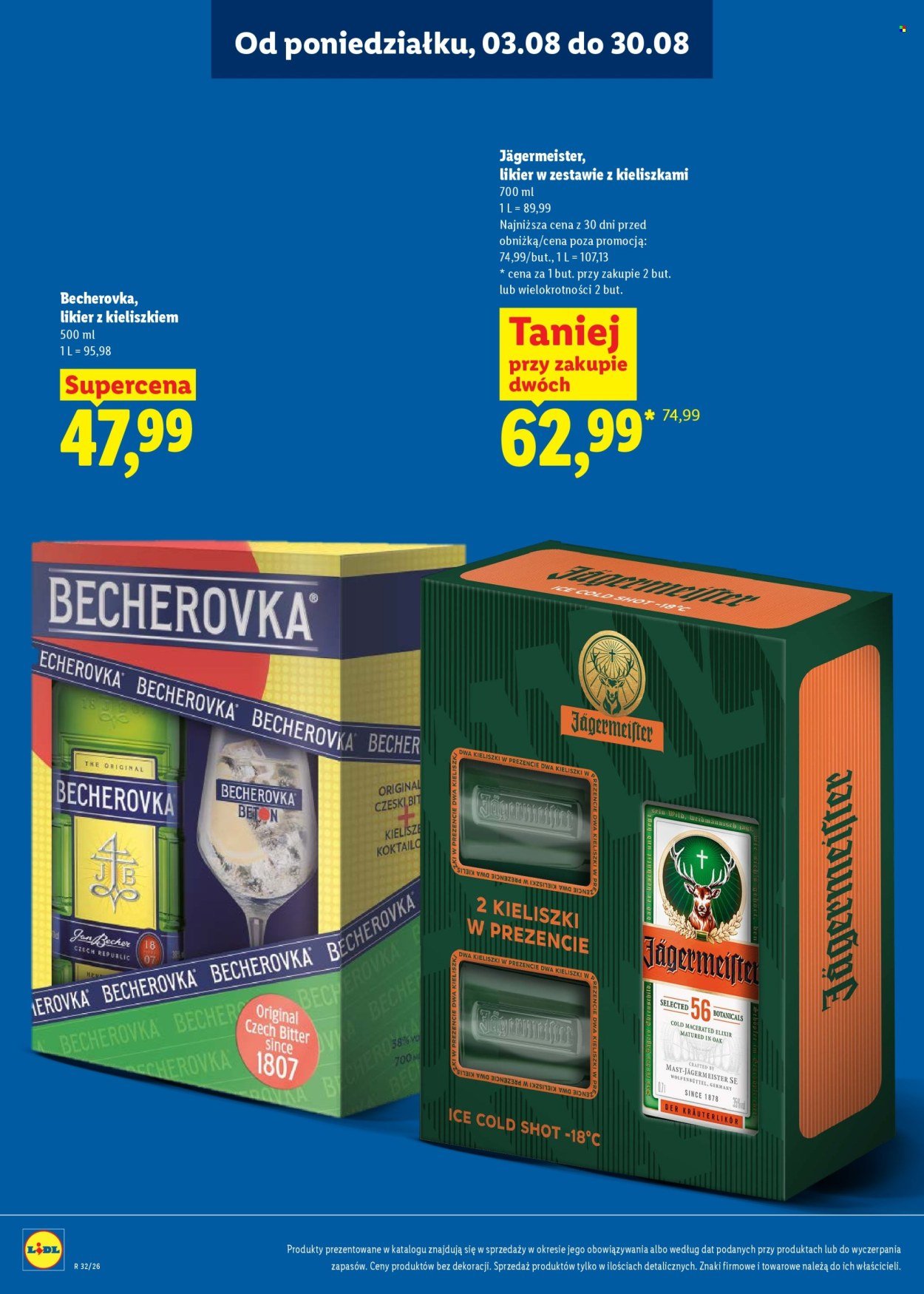 Gazetka LIDL - Katalog alkoholi mocnych
