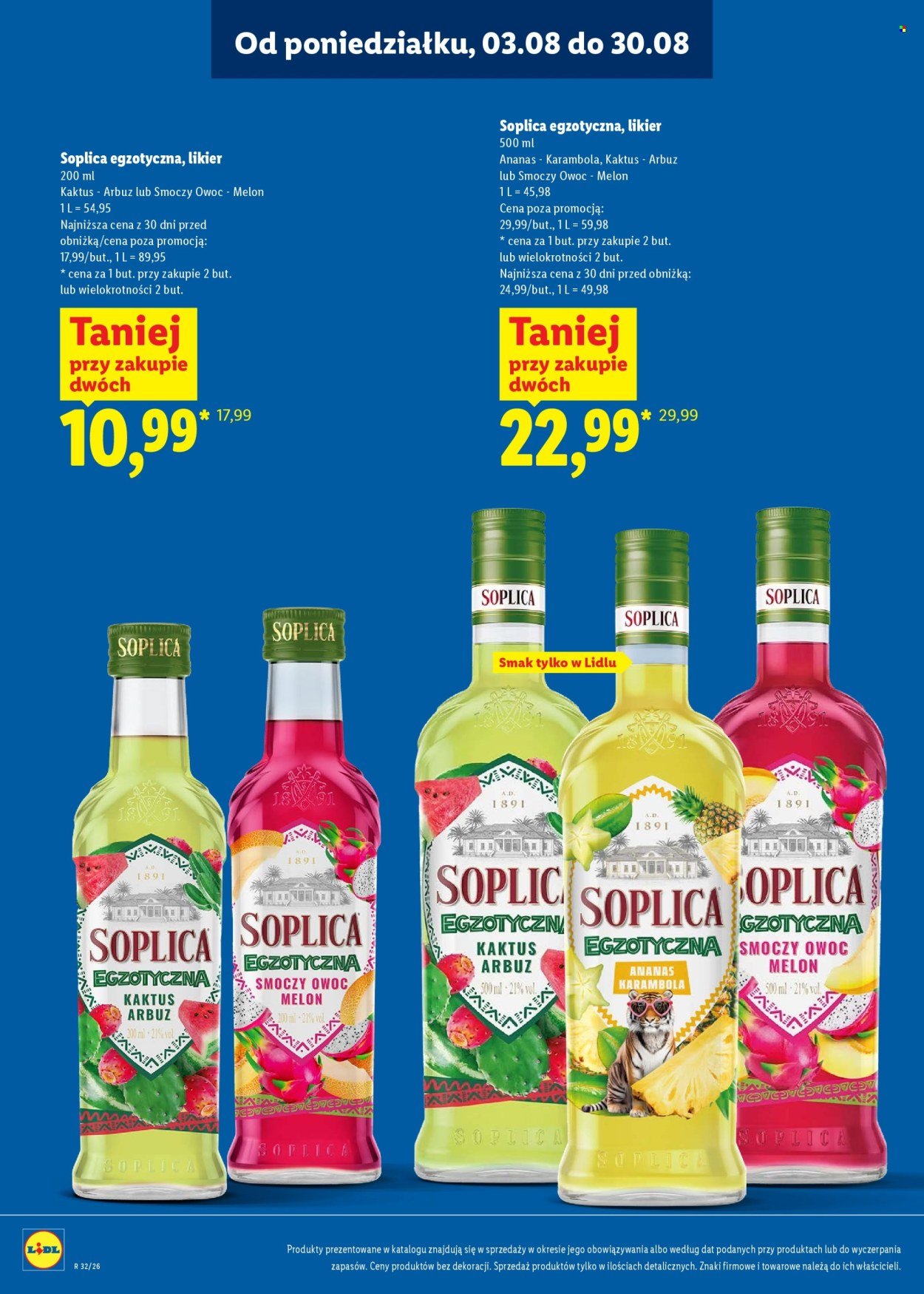 Gazetka LIDL - Katalog alkoholi mocnych