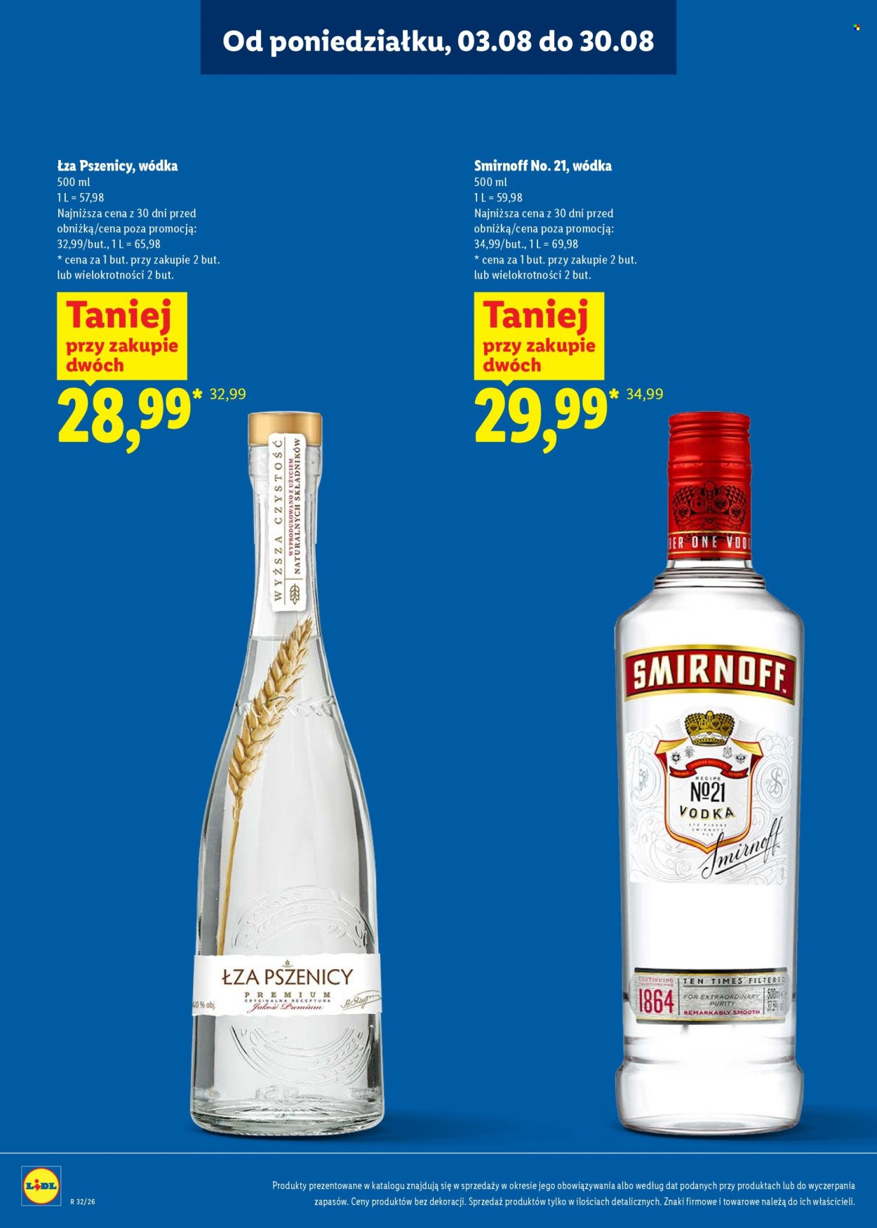 Gazetka LIDL - Katalog alkoholi mocnych