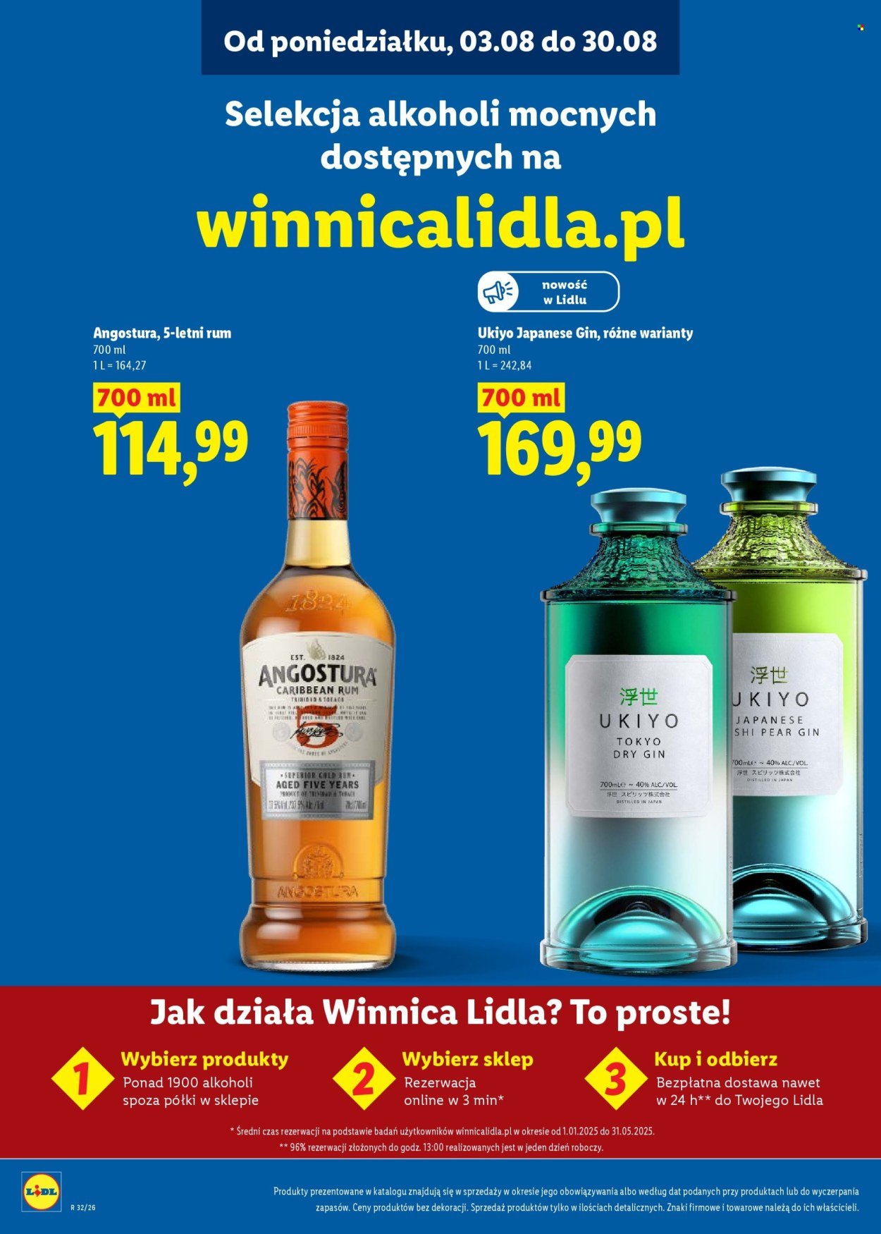 Gazetka LIDL - Katalog alkoholi mocnych