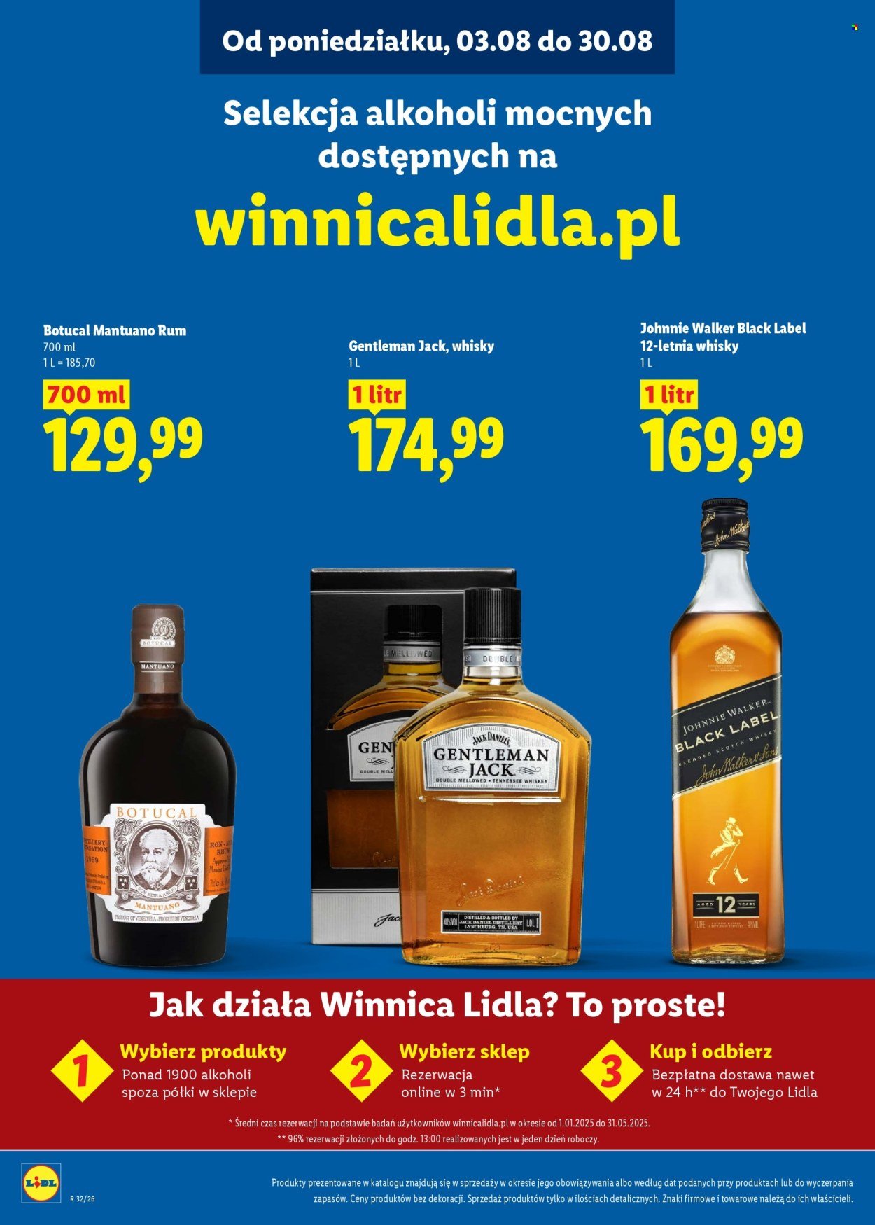 Gazetka LIDL - Katalog alkoholi mocnych