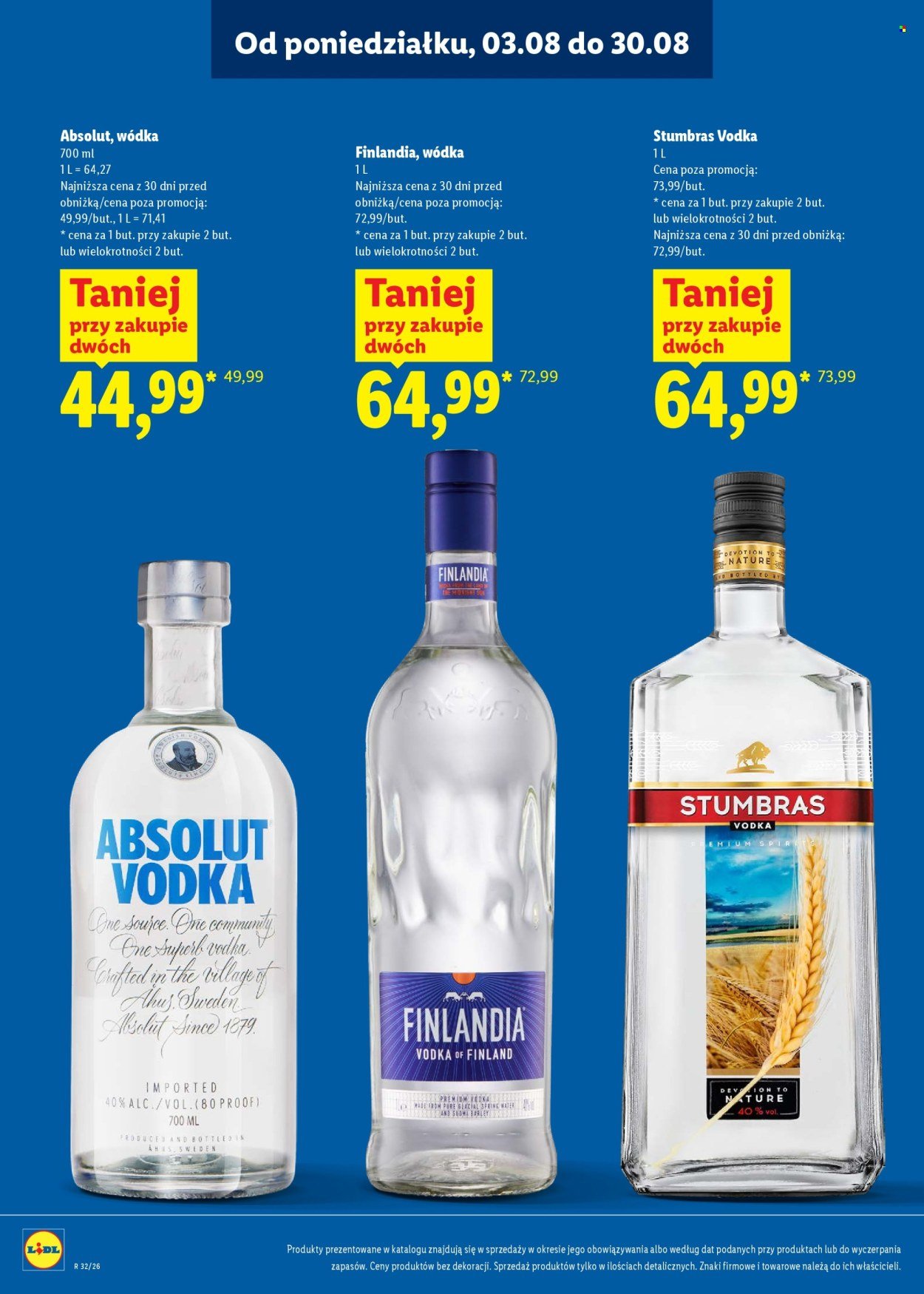 Gazetka LIDL - Katalog alkoholi mocnych